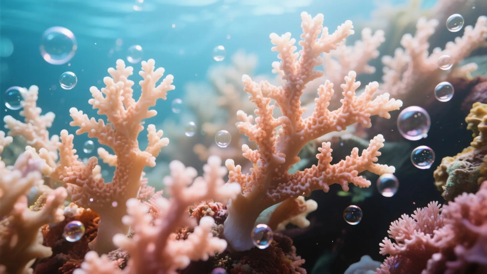 海底世界主题插画背景