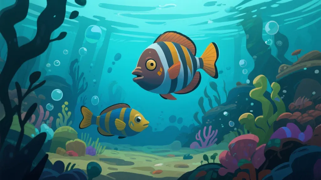 捕鱼大亨海洋场景示意图